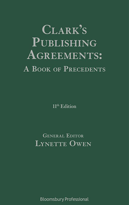 Clark's Publishing Agreements: A Book of Precedents book jacket