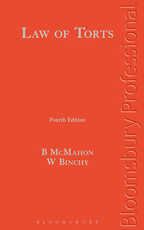 Law of Torts book jacket