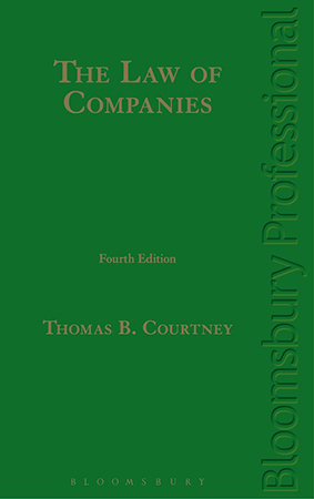 Law of Companies book jacket