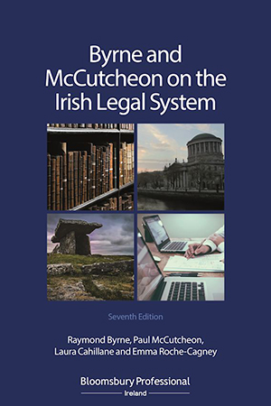 Byrne and McCutcheon on the Irish Legal System book jacket