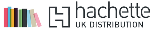 Hachette UK Distribution text on a white background next to an illustrated book stack