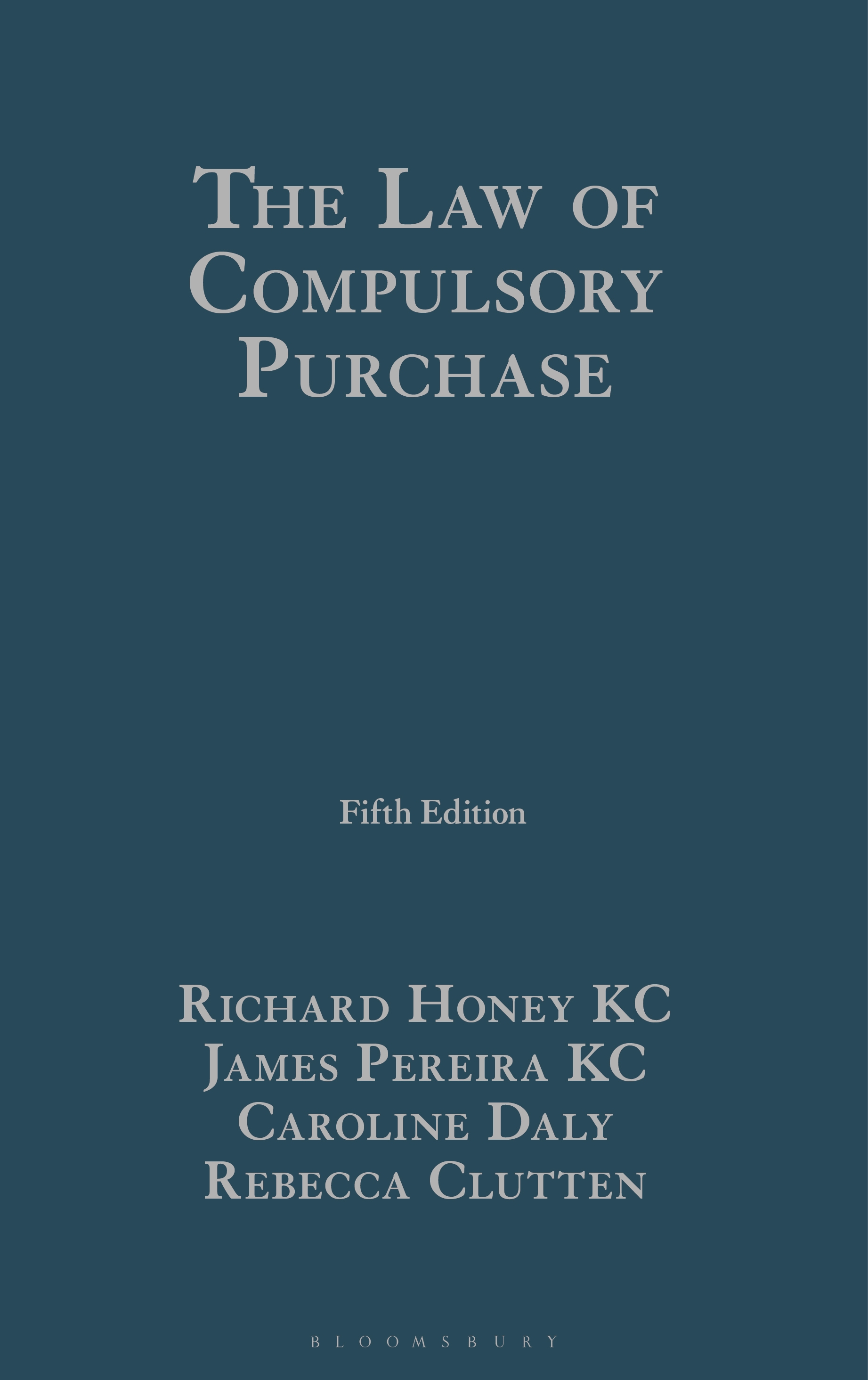 Law of Compulsory Purchase book jacket