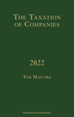 Taxation of Companies 2022 book jacket