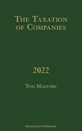 Taxation of Companies 2022 book jacket
