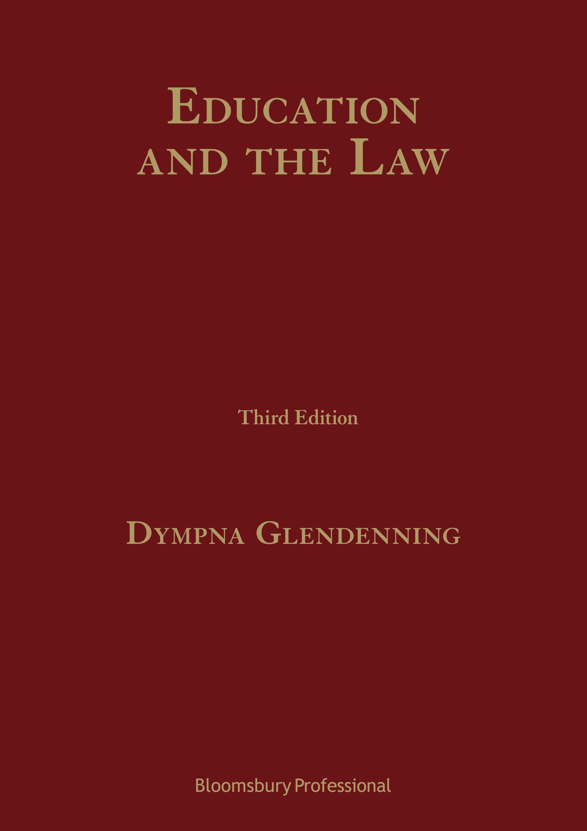 Education and the Law book jacket