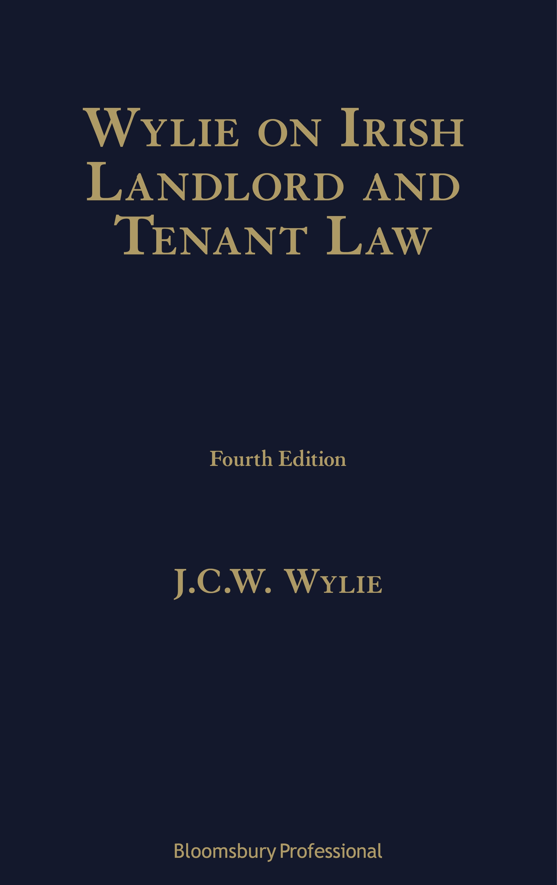 Wylie on Irish Landlord and Tenant Law book jacket