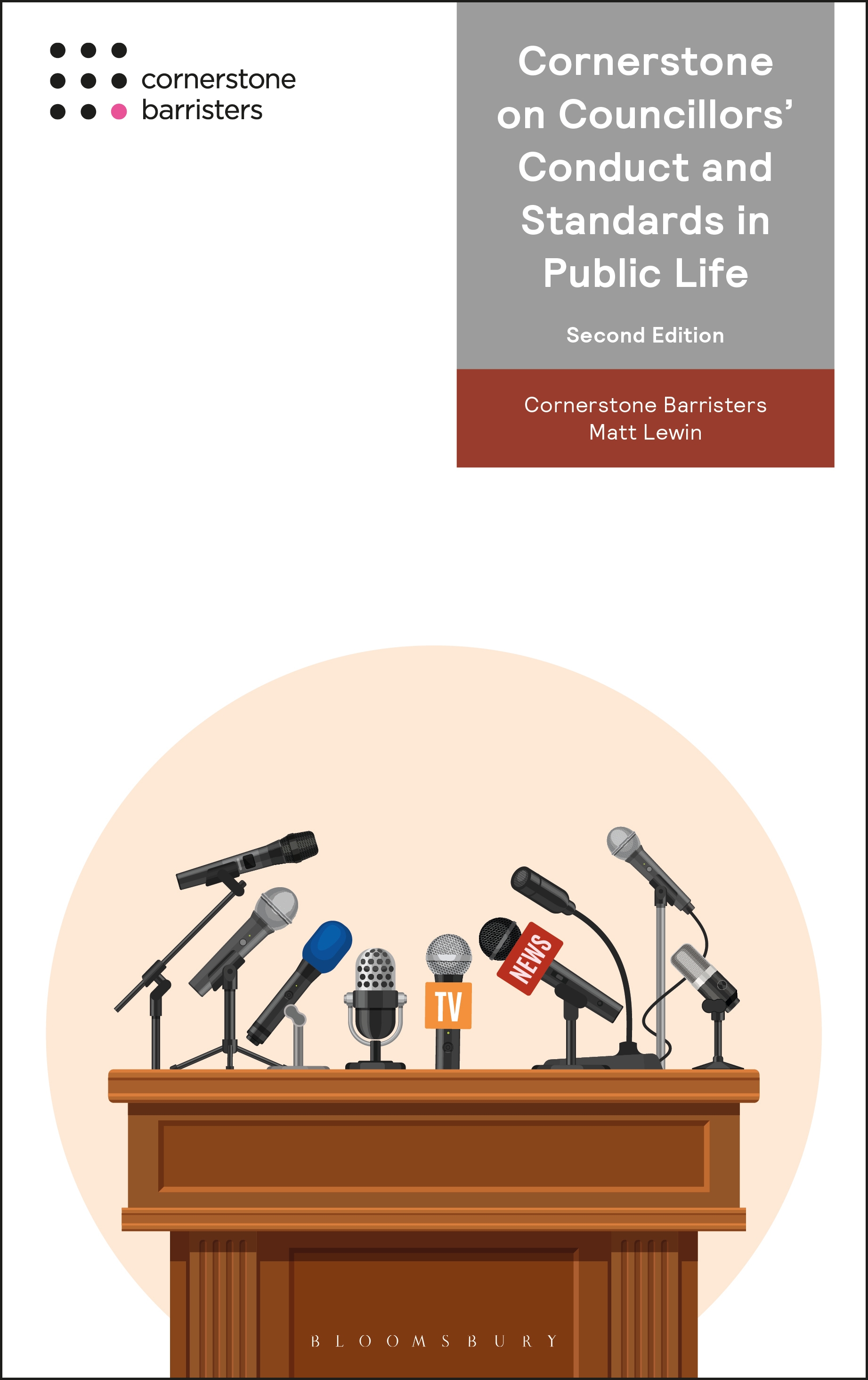 Cornerstone on Councillors' Conduct and Standards in Public Life book jacket