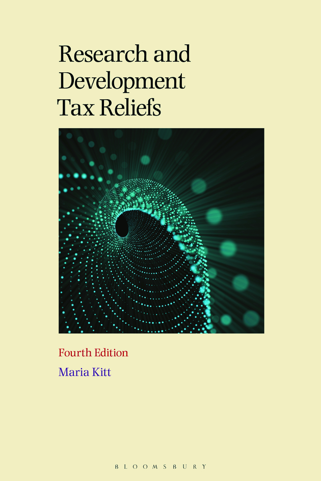 Research and Development Tax Reliefs book jacket