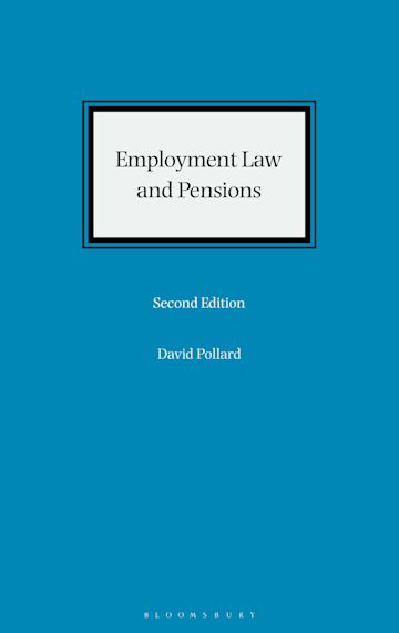 Employment Law and Pensions book jacket