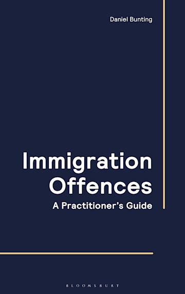 Immigration Offences - A Practitioner's Guide book jacket